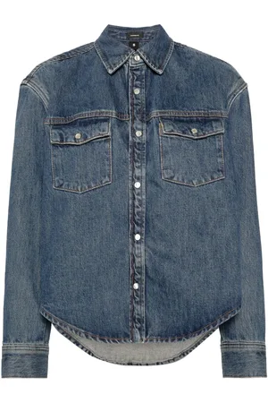 WARDROBE.NYC Press-stud denim jacket