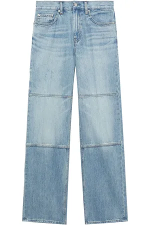Helmut Lang Straight-leg panelled jeans