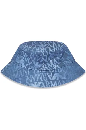 Emporio Armani Logo-print bucket hat