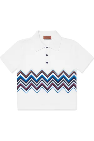 Missoni Zigzag cotton polo shirt