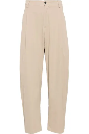 CROQUIS Pleat-detailing chinos