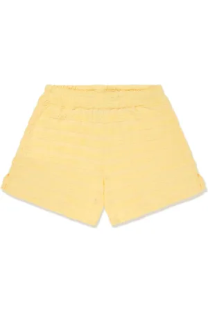 Emporio Armani Logo-jacquard cotton-blend shorts