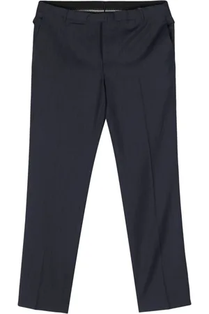 corneliani Mini check tailored trousers
