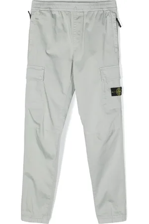 Stone Island Mid-rise tapered trousers