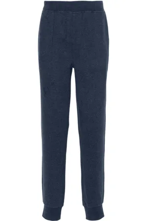 corneliani Mélange-effect track pants