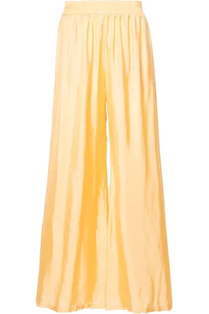Fabiana Filippi High-waist satin palazzo trousers