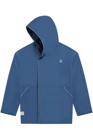 AGNÈS B. Logo-patch hooded jacket