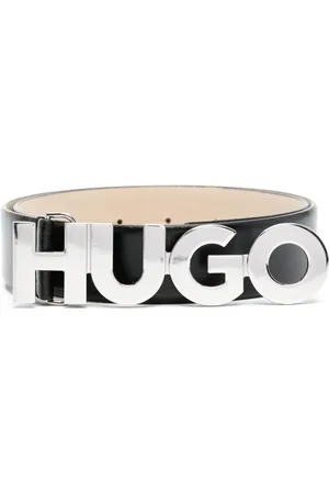 HUGO BOSS Zula logo-buckle belt