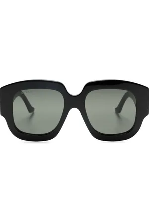 Gucci Double G oversize-frame sunglasses