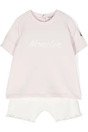 Moncler Logo-print shorts set
