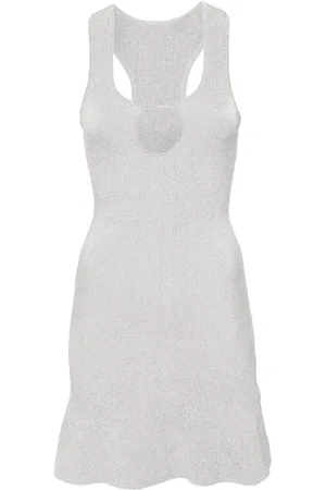 Jacquemus Bril lurex mini dress