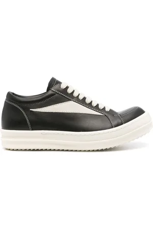 Rick Owens Lace-up leather sneakers