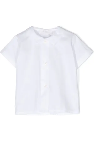 Mariella Ferrari Short-sleeve cotton shirt