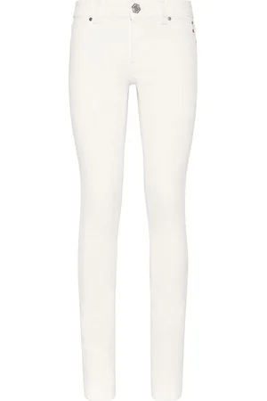 Philipp Plein Logo-buttoned jeggings