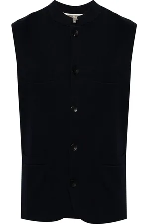 N.PEAL Penzance fine-knit vest