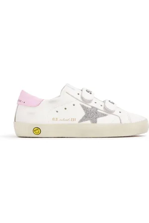 Golden Goose Logo-appliqué panelled sneakers