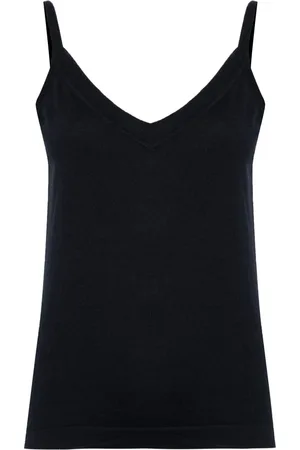 N.PEAL Fine-knit cami top