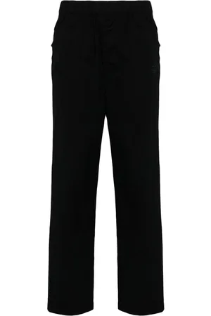 Chocoolate Logo-embroidered trousers
