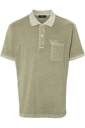 FAY Logo-embroidered polo shirt