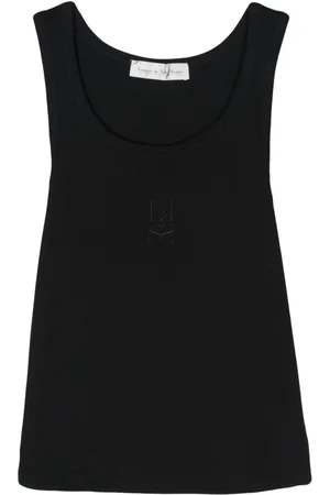 Ludovic De Saint Sernin Logo-embroidered tank top