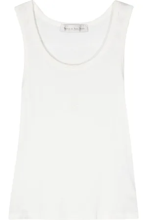 Ludovic De Saint Sernin Logo-embroidered tank top