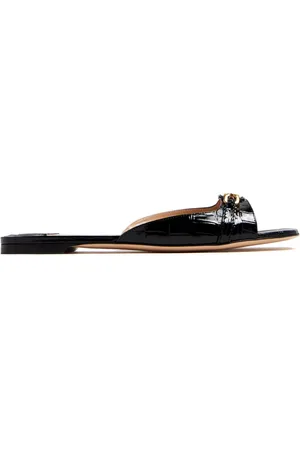 Tom Ford Whitney crocodile-effect sandals