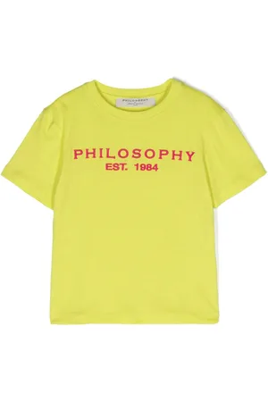 PHILOSOPHY DI LORENZO SERAFINI Logo-embroidered cotton t-shirt
