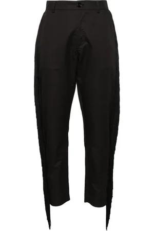 Pinko Fringed straight-leg trousers