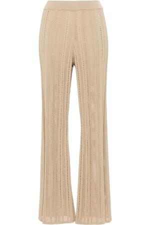 By Malene Birger Kiraz flared knitted trousers