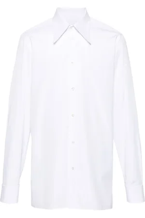 Maison Margiela Four-stitch cotton shirt