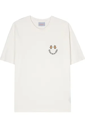 Bluemarble Logo-embroidered cotton T-shirt