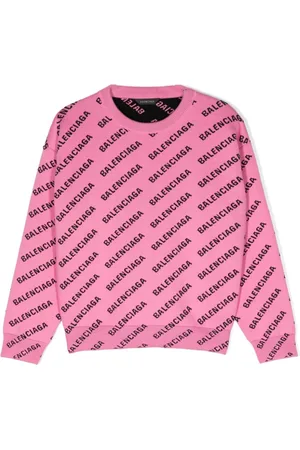 Balenciaga Intarsia-knit sweater