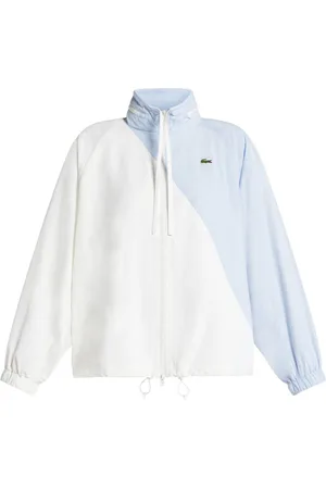 Lacoste Two-tone mock-neck jacket