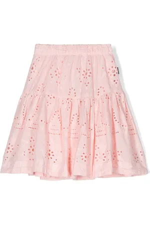Molo Bianna broderie-anglaise skirt