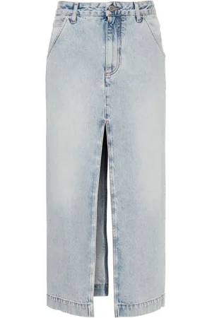 DARKPARK Erika denim midi skirt