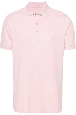 FAY Logo-embroidered polo shirt