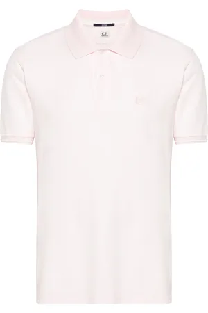 C.P. Company Logo-patch piqué polo shirt