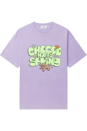 Chocoolate Slogan-print stretch-cotton T-shirt