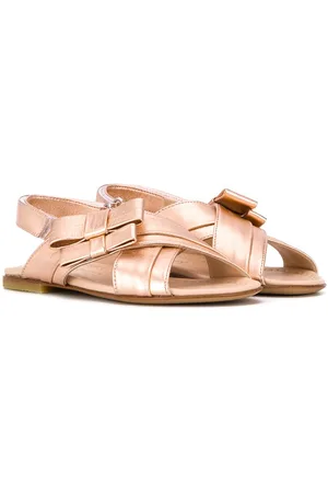 MONTELPARE TRADITION Crossover straps sandals