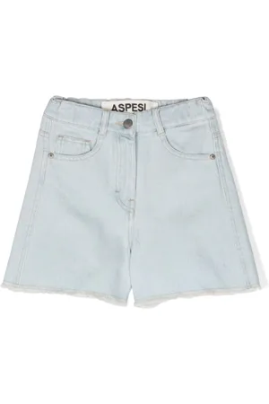 Aspesi Frayed denim shorts