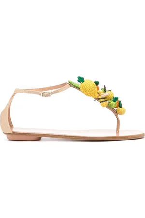 Aquazzura Citrus Punch flat sandals
