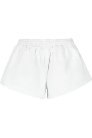 Balenciaga Flared elasticated-waist shorts