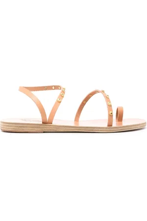Ancient Greek Sandals Eleftheria bee leather sandals