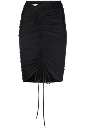 Balenciaga Gathered stretch mini skirt