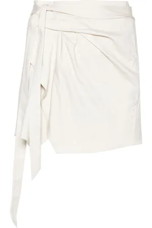 Isabel Marant Berenice wrap cotton skirt