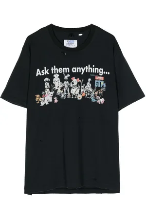 DOUBLET X PZ Today graphic-print T-shirt