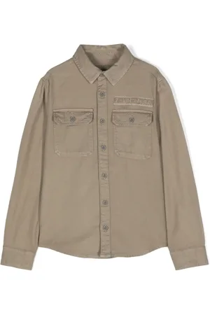 Zadig & Voltaire Logo-patch cotton shirt