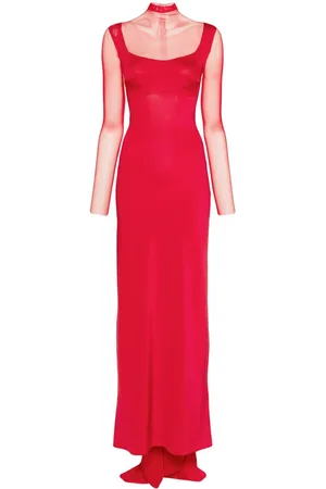 Atu Body Couture Semi-sheer gown