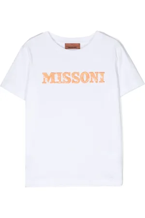 Missoni Logo-embroidered sequin T-shirt