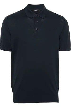 ERALDO Knitted cotton polo shirt